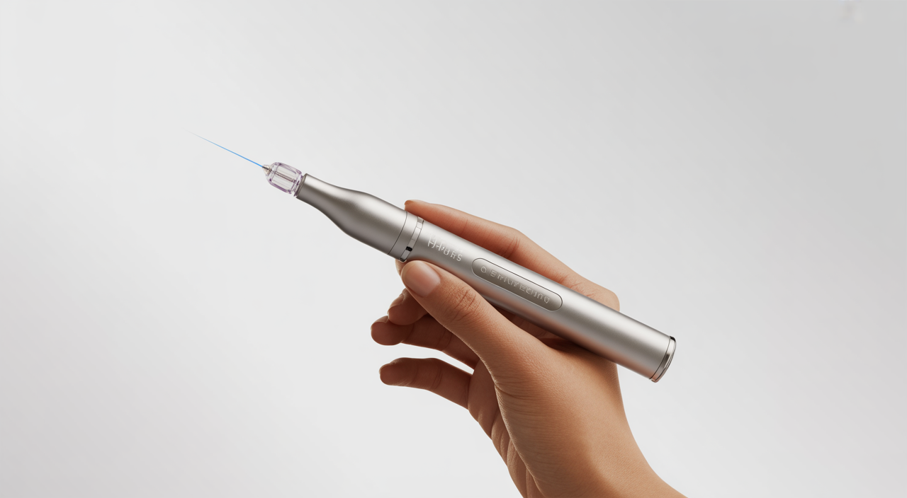 Microneedling treatment for smoother skin and acne scars