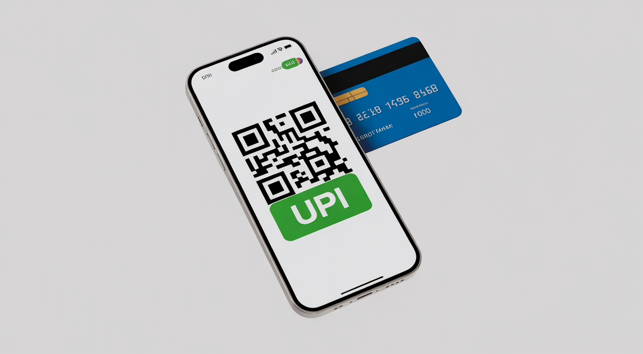 Using a UPI credit card for QR code payments