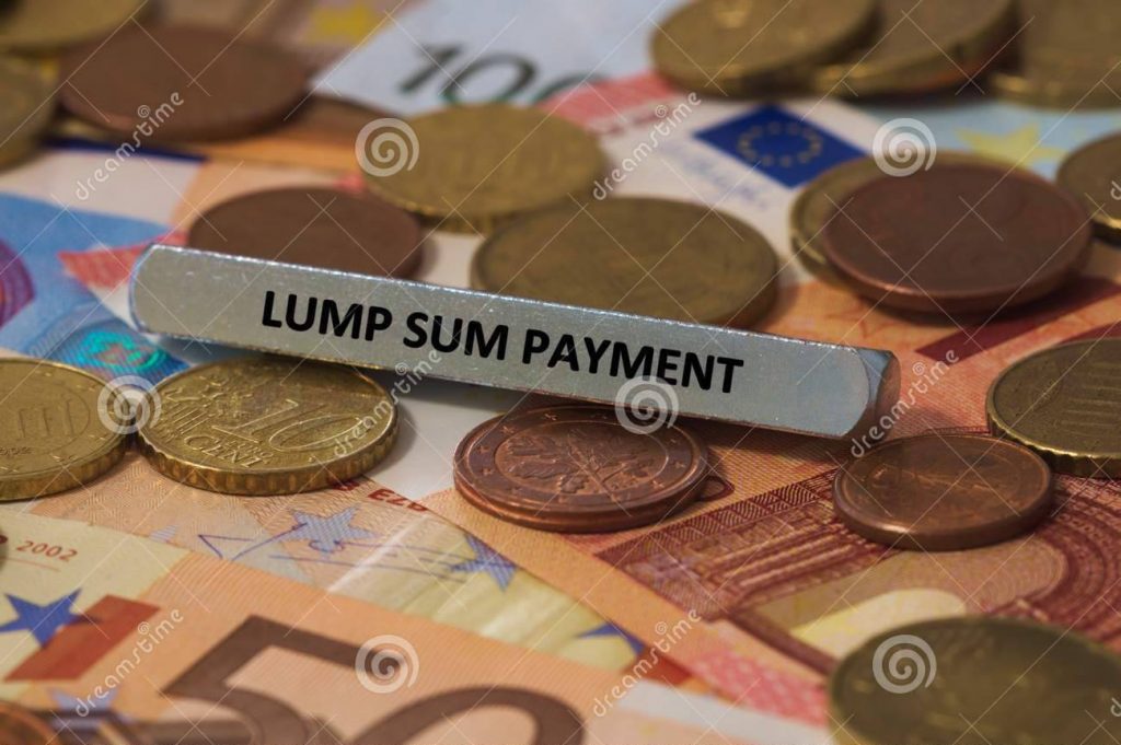 Lump Sum Payment