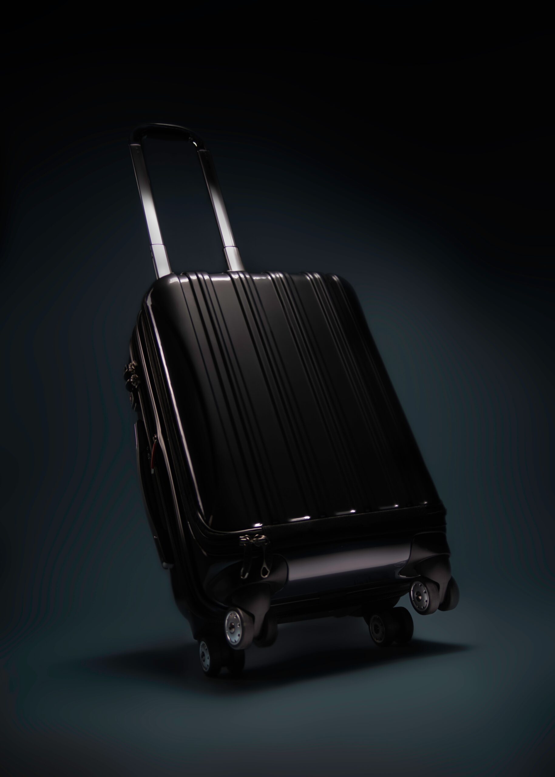 samsonite black luggage
