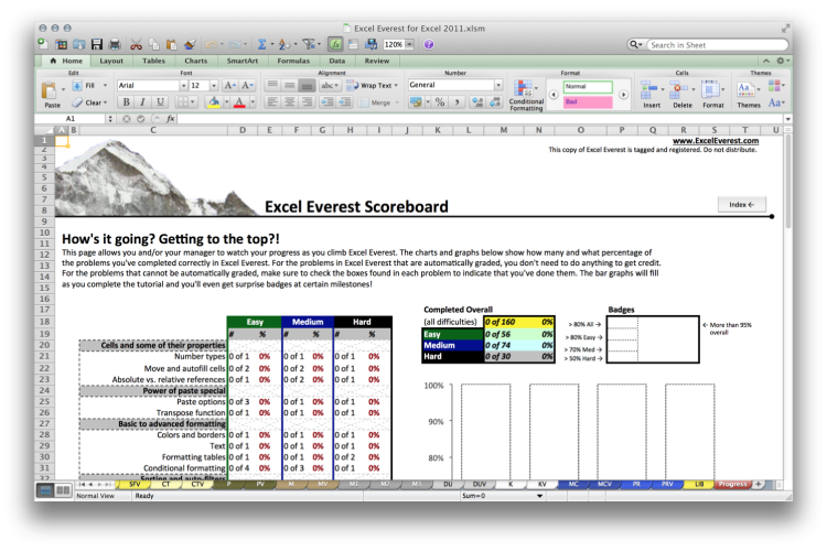 online excel training course