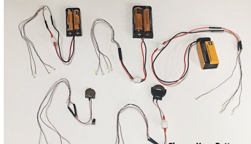 Battery operated LED lights