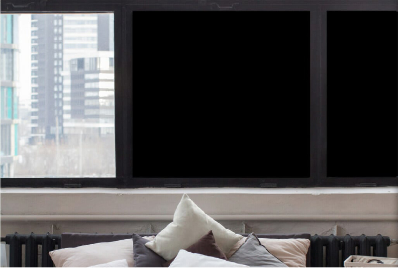 blackout window film