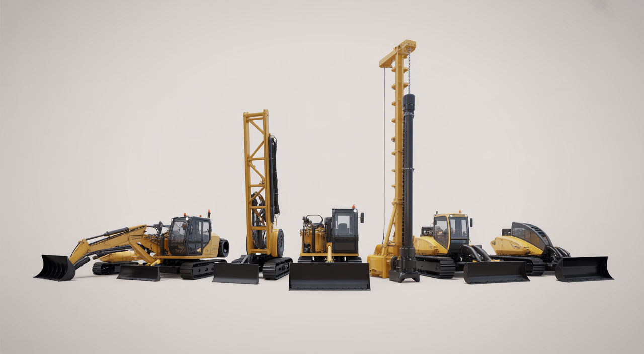 Dredging equipment in action